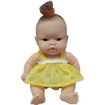 Boneca Cotiplás Coleção Bebê Mini Pedacinho - Vestido Amarelo