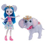 Boneca Enchantimals - 15 Cm - Ekaterina e Elefante - Mattel