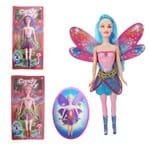 Boneca Fada Candy Fairy Bate as Asas com Pente Colors a Bateria na Cartela