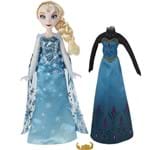 Boneca Frozen Vestidos Reais Elsa - Hasbro