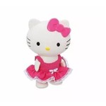 Boneca Hello Kitty Toda em Vinil Top Cor Rosa