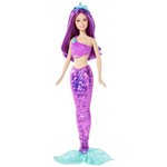 Boneca Mattel - Barbie Mermaid - Barbie Violet Cff30