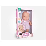 Boneca Neneca Branca com Vestido Pink 283 Super Toys
