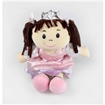 Boneca Princesa Sophia Plush e Cetim Rosa - Zip Toys