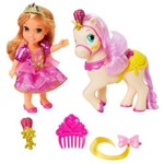 Boneca Rapunzel Minha Pequena Princesa com Pônei Mimo
