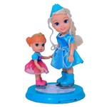 Bonecas Disney Frozen - Anna 15 Cm + Elsa 10 Cm - Sunny