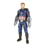 Boneco Capitão América Avengers Infinity War - Titan Hero Power Fx