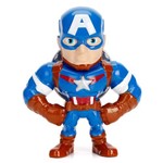 Boneco Capitão América Marvel 6 Cm Metals Die Cast Jada Toys