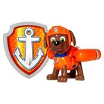 Boneco Patrulha Canina Figuras com Distintivos Zuma - Sunny