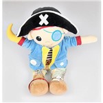 Boneco Pelúcia Pirata - Zip Toys