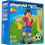 Boneco Playmobil Jogador da Seleção Espanha