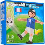 Boneco Playmobil Jogador da Seleção França