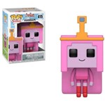 Boneco Pop Adventure Time X Minecraft Princess Bubblegum 415