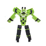 Boneco Robo Trator Verde Transformavel Articular Brinquedo