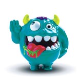 Boneco Shake Headz Monstros Loucos Rick Ranço Azul 4995 - Dtc