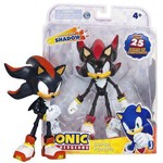 Boneco Sonic:sonic The Hedgehog Super Posers Shadow 20 Cm