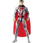 Boneco Super-Homem Armadura de Aço Liga da Justiça Action 30cm FFX34/FPC61 - Mattel