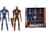 Bonecos Blue And Red T-800 Endoskeleton - Robocop Vs Terminator - (Pack 2) - Neca 51906