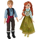Bonecos Frozen Anna e Kristoff - Hasbro