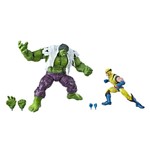 Bonecos Legends Series Marvel 80 Anos - Hulk / Wolverine
