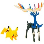 Bonecos Pokémon XY Pikachu & Xerneas - Tomy