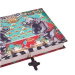 Book Box para Joias Abracadabra Elefante em Madeira - 27x19 Cm
