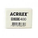 Borracha Acrilex Classic 400 Branca