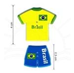 Botão Camisa/Calça Brasil - 2 Unid