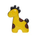 Botão Infantil Girafa com 12 Un