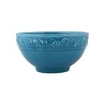 Bowl Relevado de Cerâmica Azul Piscina Azul Piscina