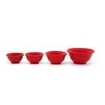 Bowls para Preparo 4 Peças Vermelho Le Creuset