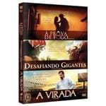 Box: à Prova de Fogo + Desafiando Gigantes + a Virada - Dvd Drama