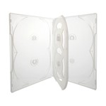 Box DVD Microservice para 6 DVDs Transparente 1 Unidade