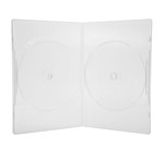 Box DVD Scanavo Slim Duplo Transparente 1 - Unidade