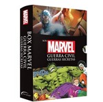 Box Marvel - Guerra Civil Guerras Secretas - Novo Seculo