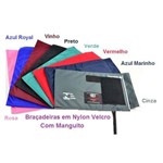 Braçadeira em Nylon e Fecho de Velcro com Manguito (cinza) - Bic - Código: Br1602q