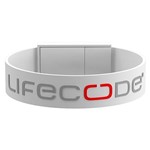 Bracelete LifeCode Salva-Vidas 17,5cm - Branco P