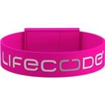 Bracelete LifeCode Salva-Vidas 18,5cm - Rosa M