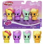 Brinquedo 4 Mini Figuras My Little Pony - Playskool - Hasbro