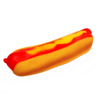 Brinquedo Chalesco Hot Dog de Vinil para Cães Tamanho Único
