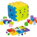Brinquedo Cubo Didatico Blocos Encaixar Educativo - Mercotoys