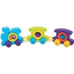 Brinquedo Didático para Bebê Babytrain S/ Trilhos +9 Meses - Mercotoys