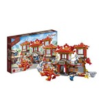 Brinquedo Dinastia Tang Castelo Dragão 805 Peças 6601 - Banbao