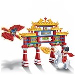 Brinquedo Dinastia Tang Portal de Batalha 368 Peças 6608 - Banbao
