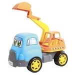 Brinquedo Infantil Turbo Truck Escavadeira - Maral