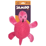 Brinquedo Jambo Mordedor Pelucia Fun Tartaruga Rosa