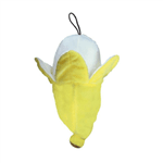 Brinquedo Mordedor de Pelúcia Banana Jambo