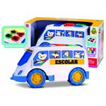 Brinquedo Ônibus Escolar Didático - Samba Toys 223