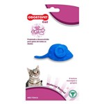 Brinquedo para Gato com Catnip Odontopet Cat Mouse Azul