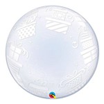 Bubble Decorativo 24 Polegadas - Presentes Embrulhados - Qualatex